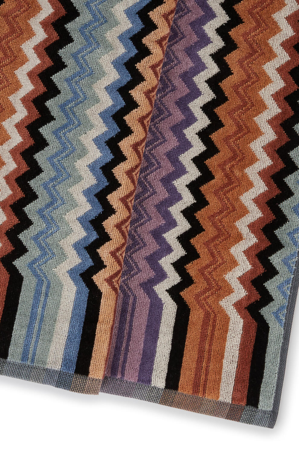 Adam håndklæde - 160 Black Multicolor